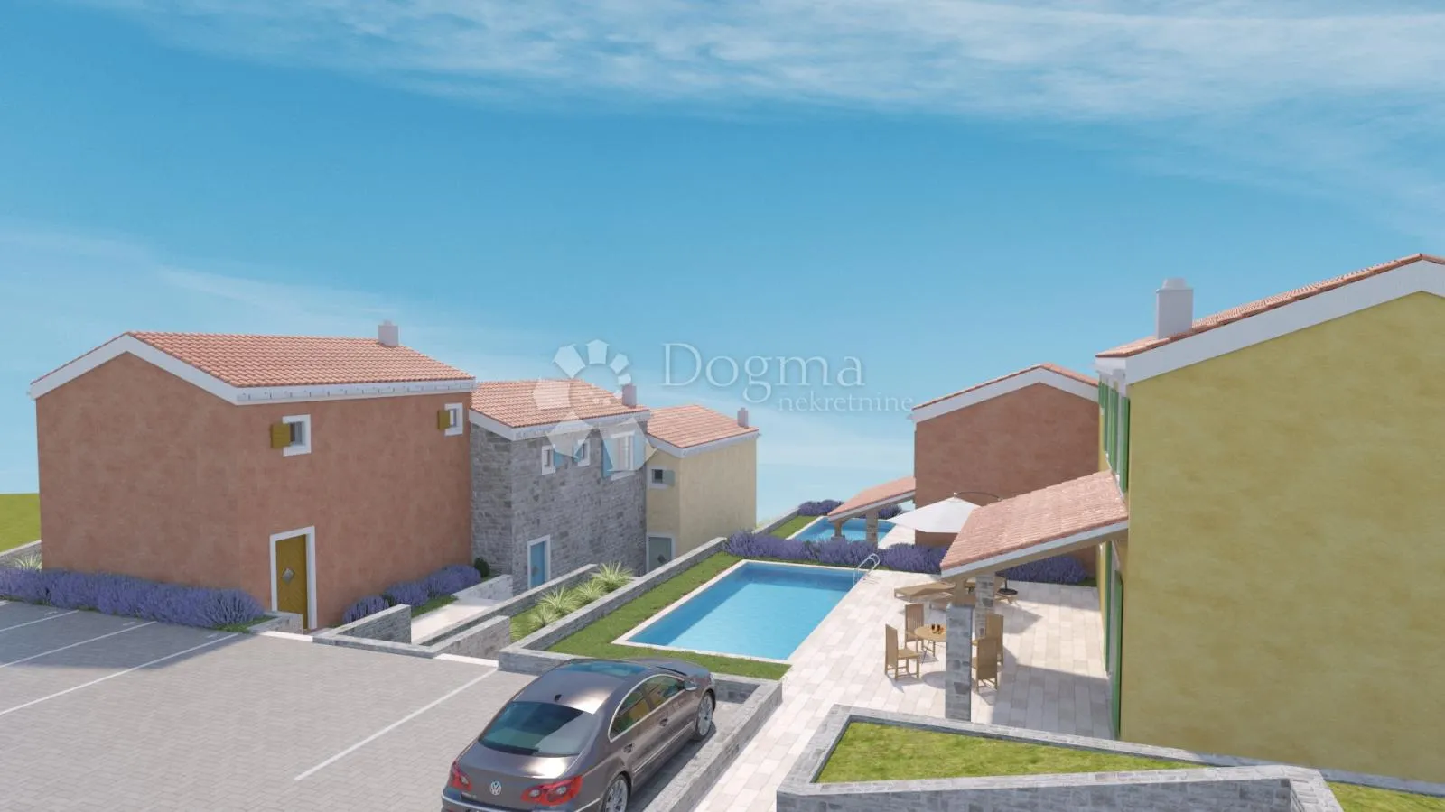 kuća sa bazenom i pogledom na more - slika 10