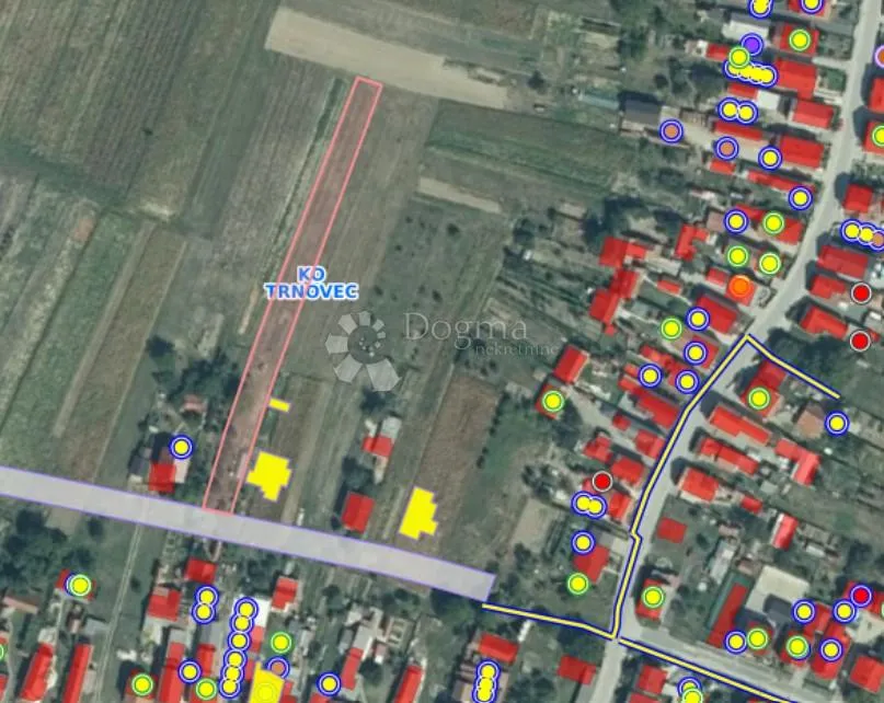 građevinsko zemljište u slijepoj ulici - slika 1