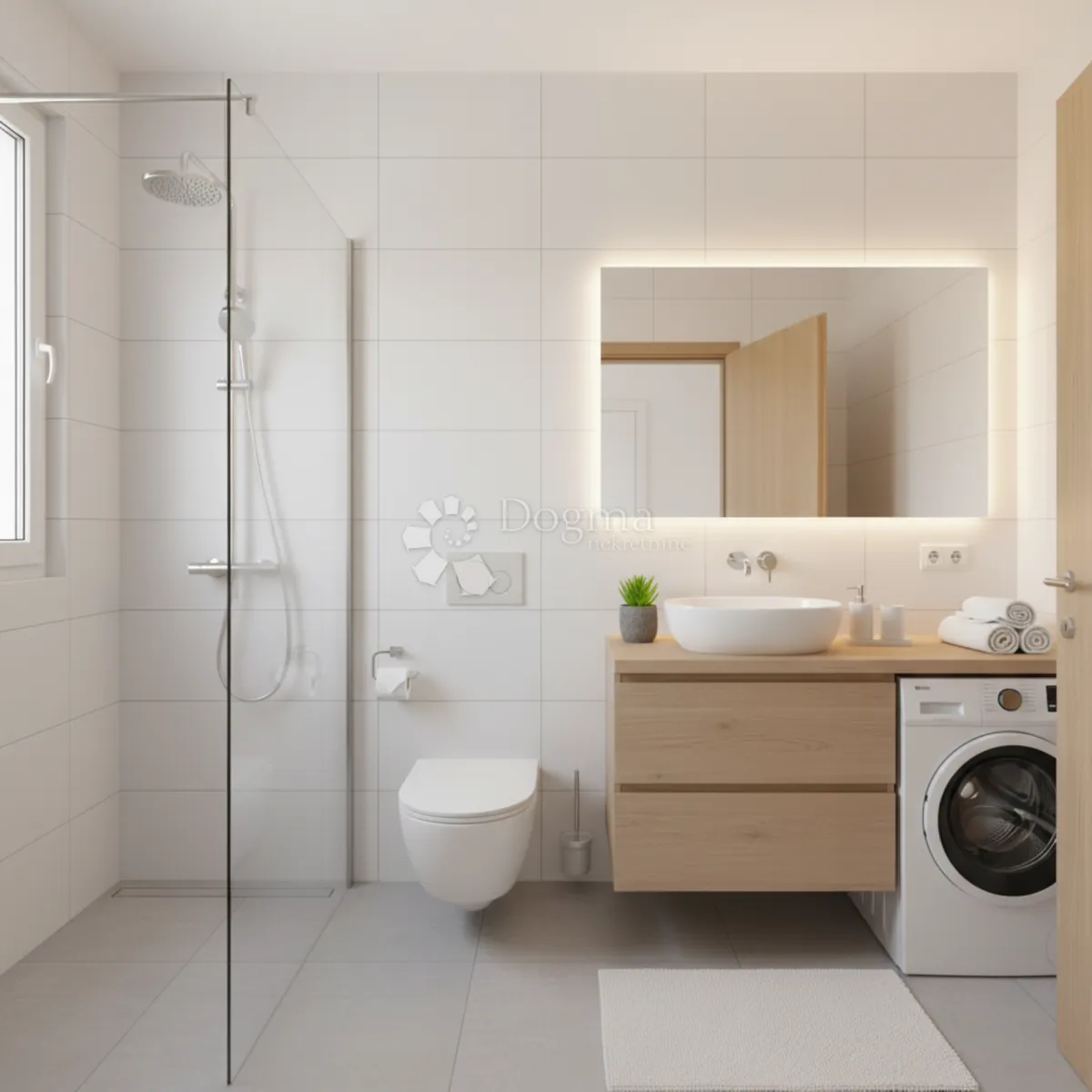 moderan stan 99 m² na 2. katu s 3 balkona i pogledom na zelenilo, kaštel stari novogradnja - slika 8