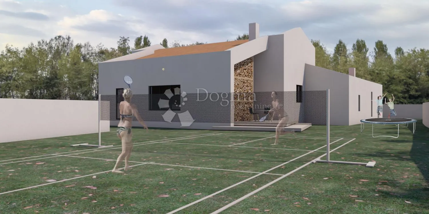 zemljište s ishodovanom građevinskom dozvolom i plaćenim komunalijama, okolica barbana - slika 5