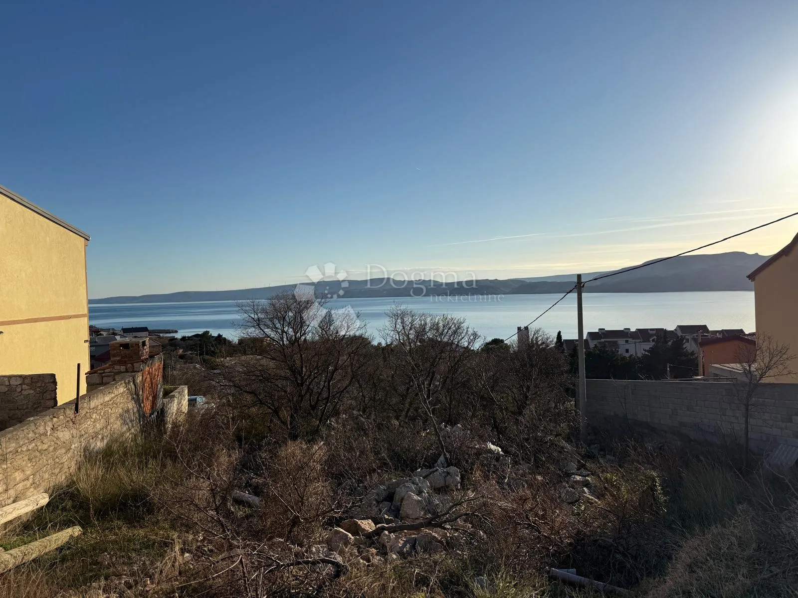 zemljište s pogledom na more karlobag - slika 4