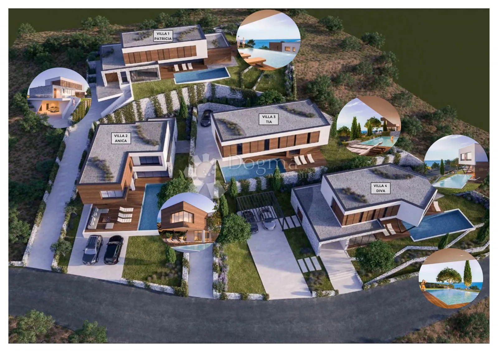 vodice – nevjerojatna vila, elegancija, raskoš i savršenstvo dizajna - vila 1 patricija - slika 9
