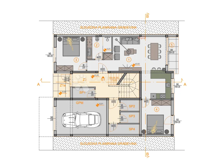ekskluzivno! novogradnja štinjan - 72 m2, prizemlje (z4 s1) - slika 2