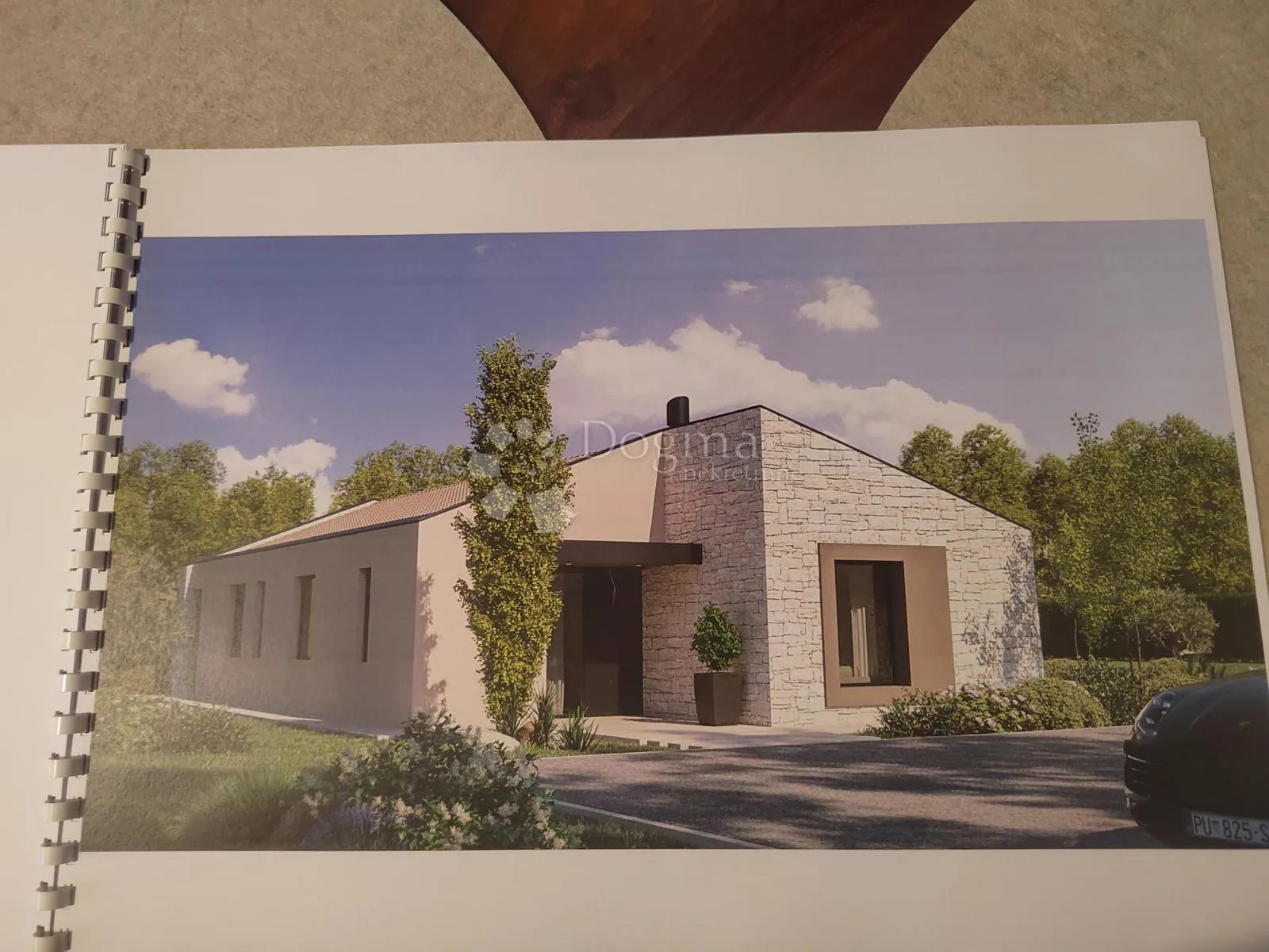 građevinska parcela s idejnim projektom na mirnoj lokaciji - slika 5