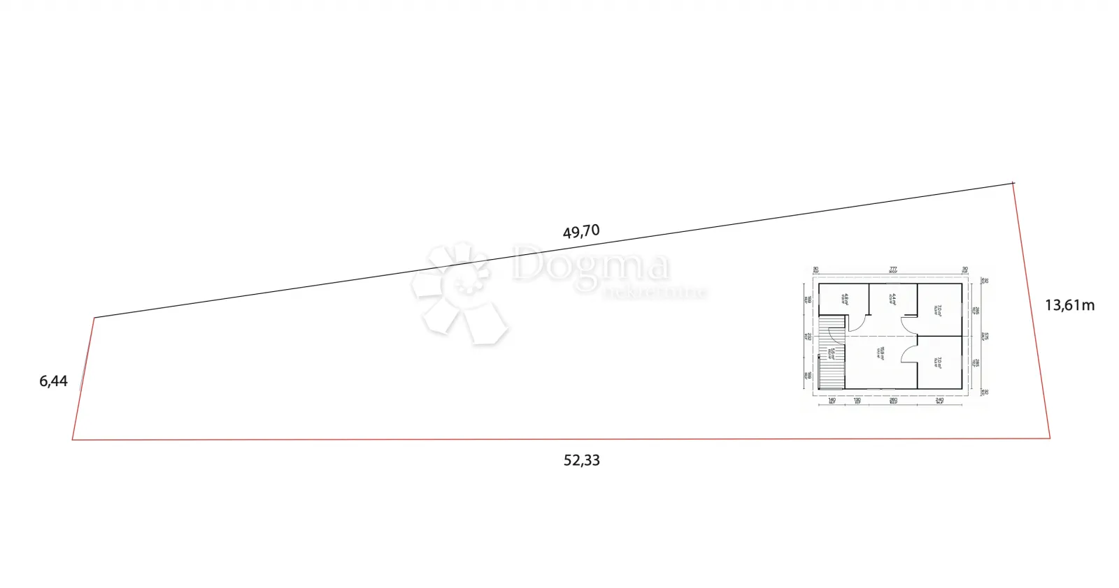 prilika! građevinska parcela 500 m2 - slika 2