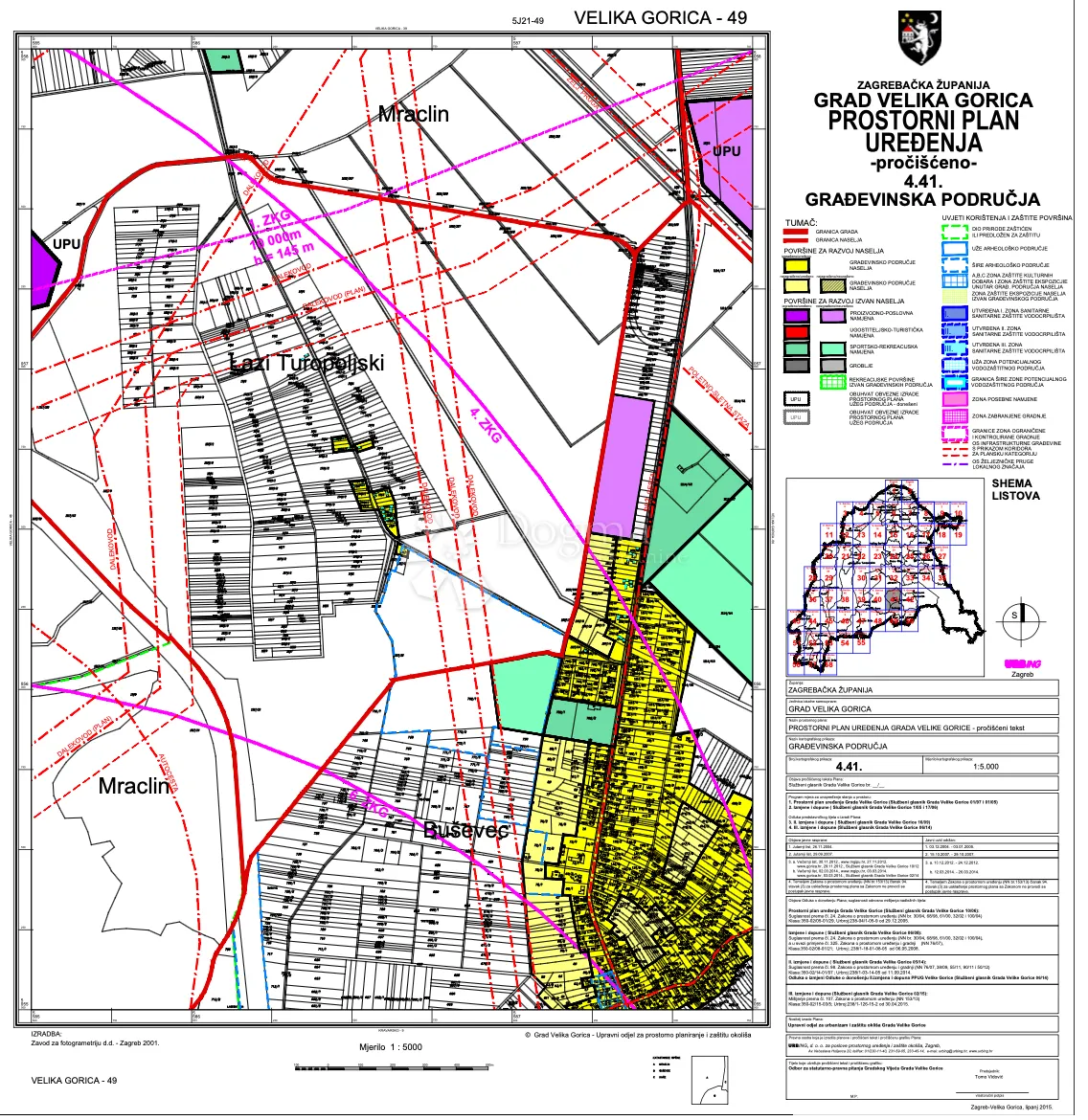 velika gorica, buševec - građevinsko zemljište 1079 m2 - slika 2