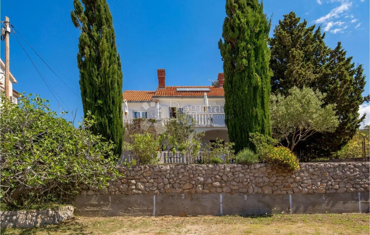 kuća u zelenoj oazi mira s pogledom na more barbat - slika 8