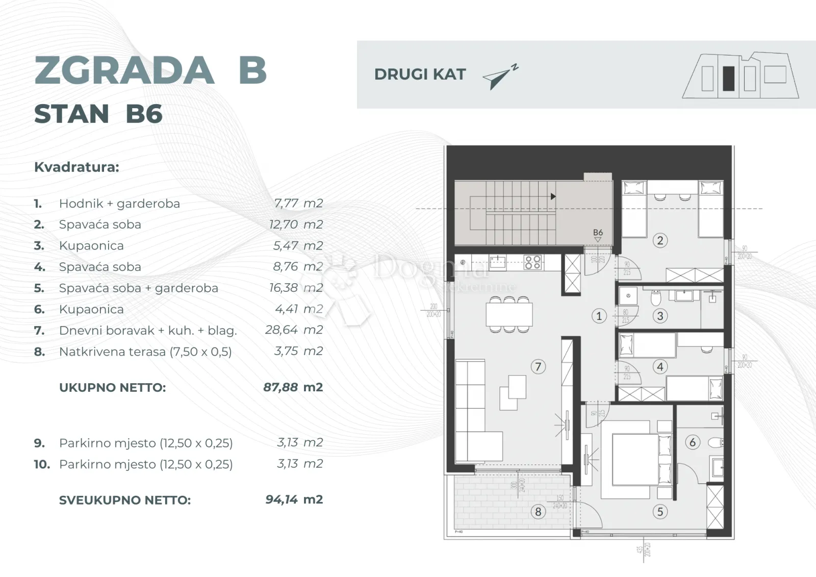 penthouse u luksuznom resortu sa bazenom - fažana - slika 2