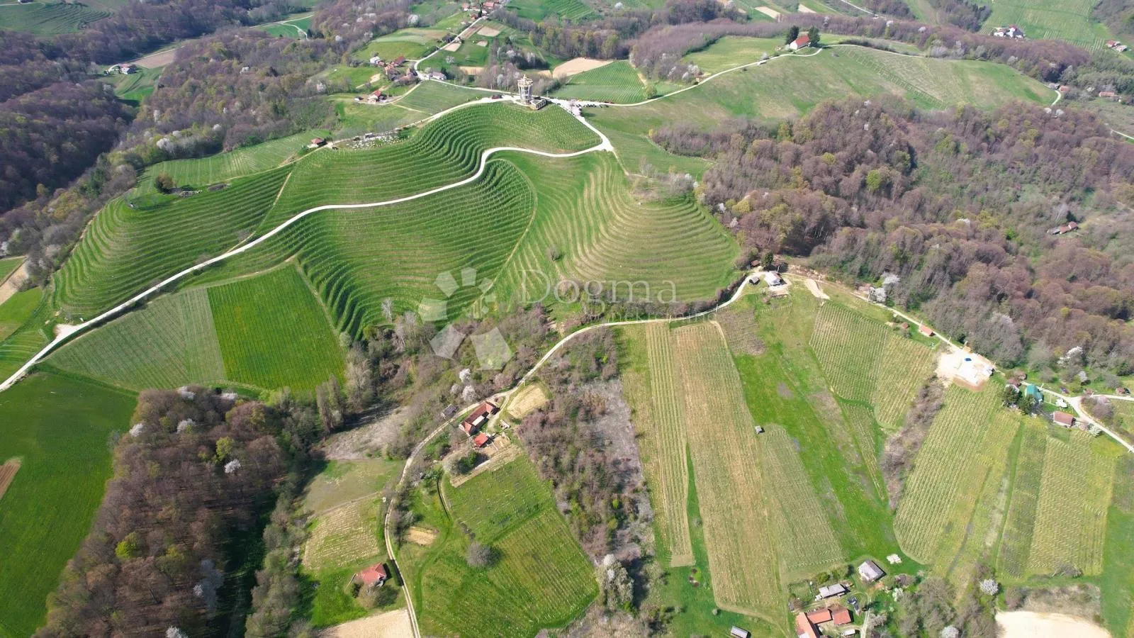 Zemljište u Robadju - idealno za vinograd, voćnjak ili odmor u prirodi - Robadje, Štrigova