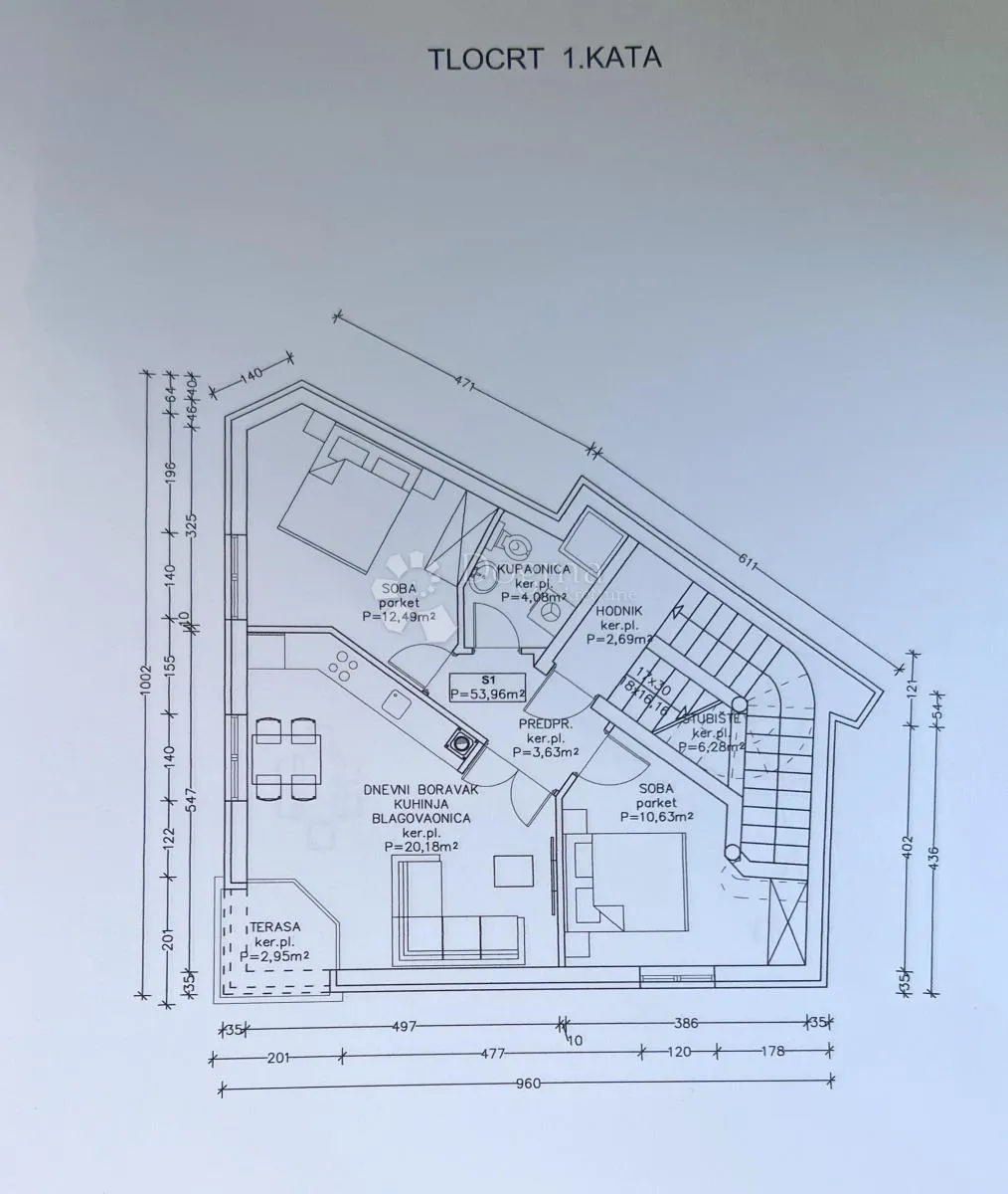 novogradnja sa garažom u centru medulina! - slika 3