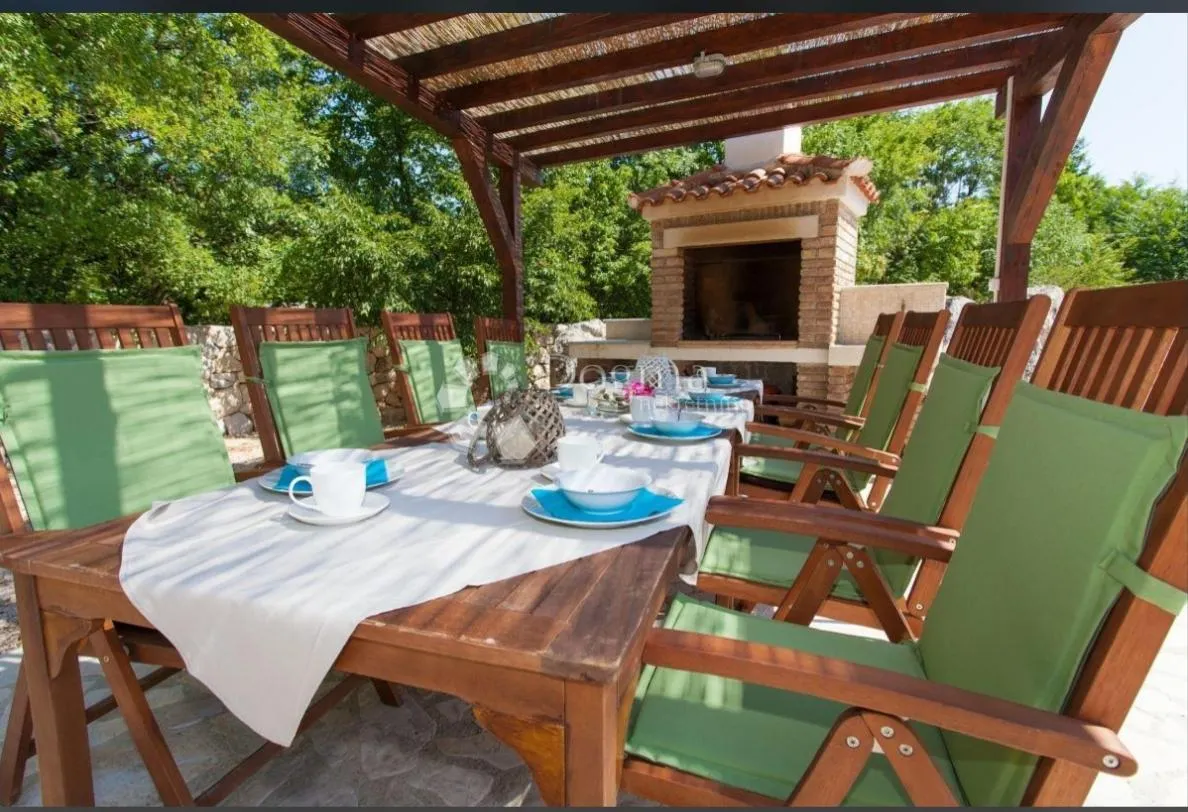 tri autentične kamene vile u nizu s bazenom– dobrinj, otok krk - slika 5