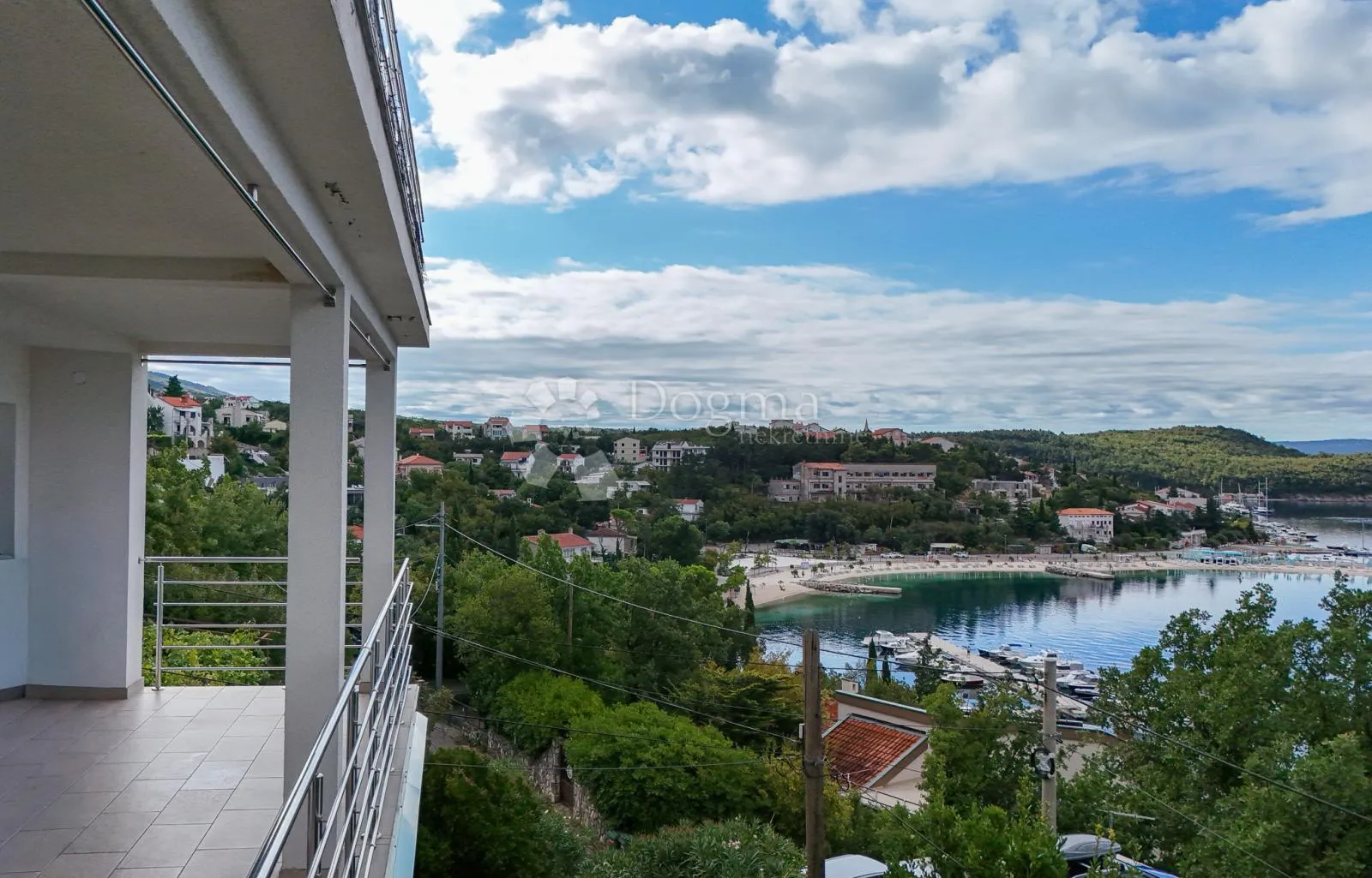 jadranovo, pogled od kojeg zastaje dah - 1. red od mora! - slika 7