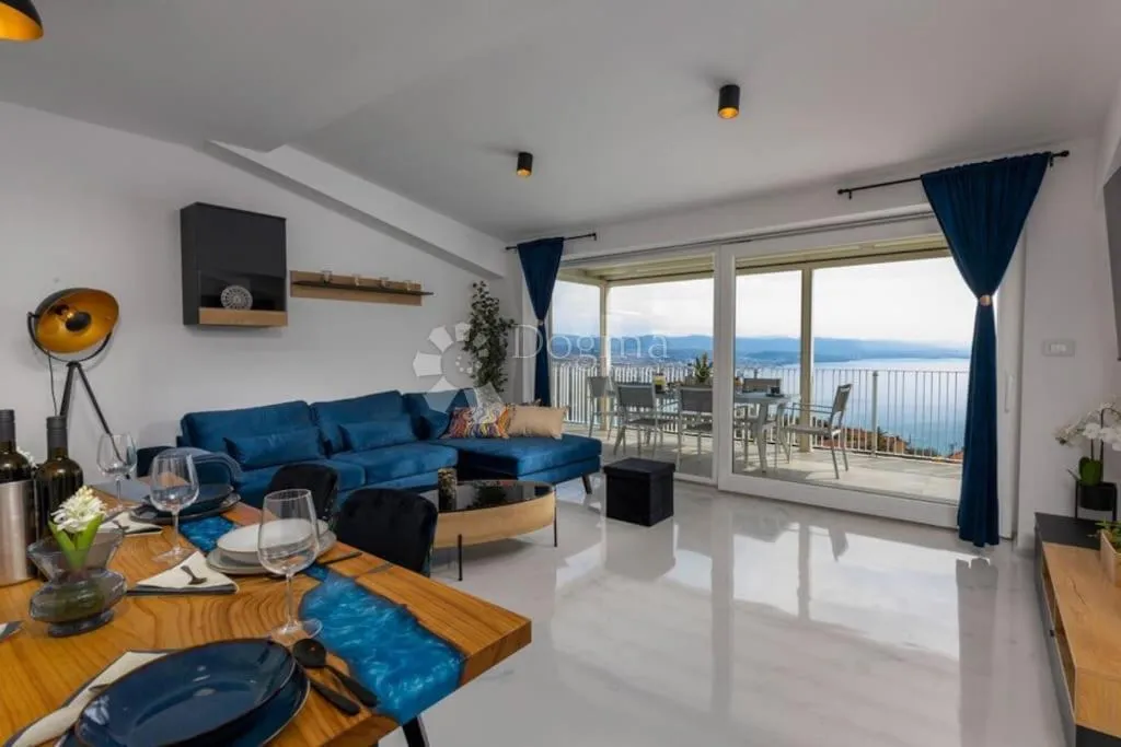 opatija, 85m2, pogled, bazen, parking - slika 1
