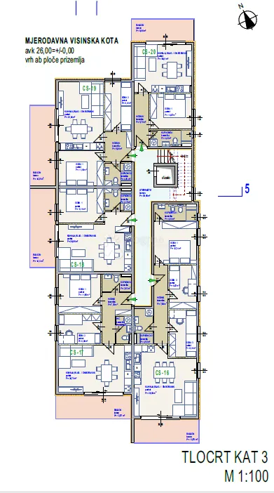 novogradnja seget donji, dvosobni stan (cs-19) – 250m od mora! - slika 9