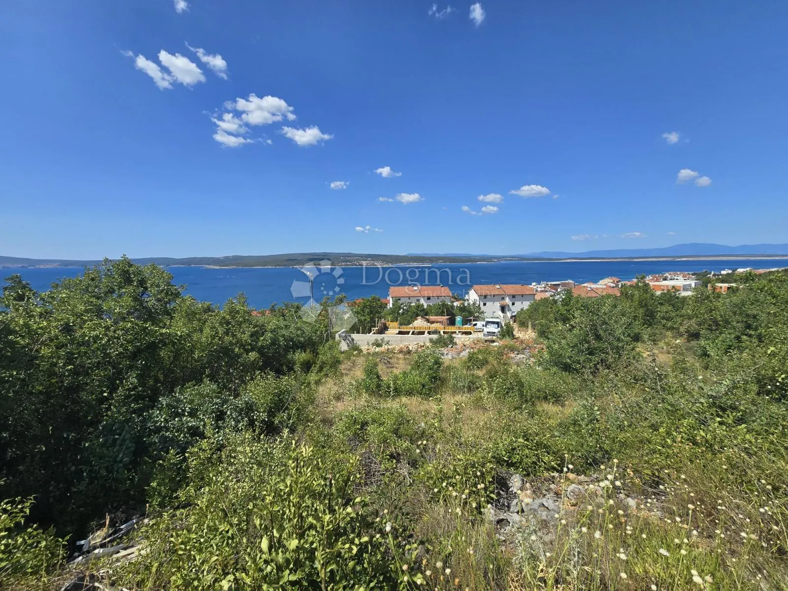 ekskluzivno građevinsko zemljištve u crikvenici s panoramskim pogledom na more i projektom luksuzne vile - slika 5