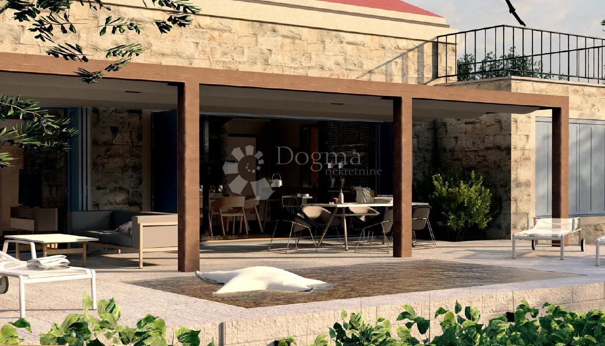 dugi otok, vila s bazenom i pogledom na more! - slika 2