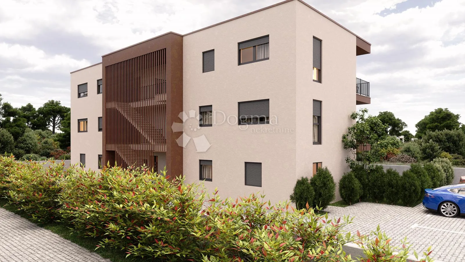 brodarica – dvosoban stan u novogradnji, 400 m od mora - slika 7