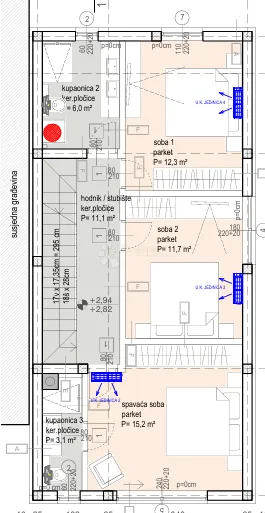 novogradnja - 127,5m2 s bazenom i krovnom terasom - slika 15