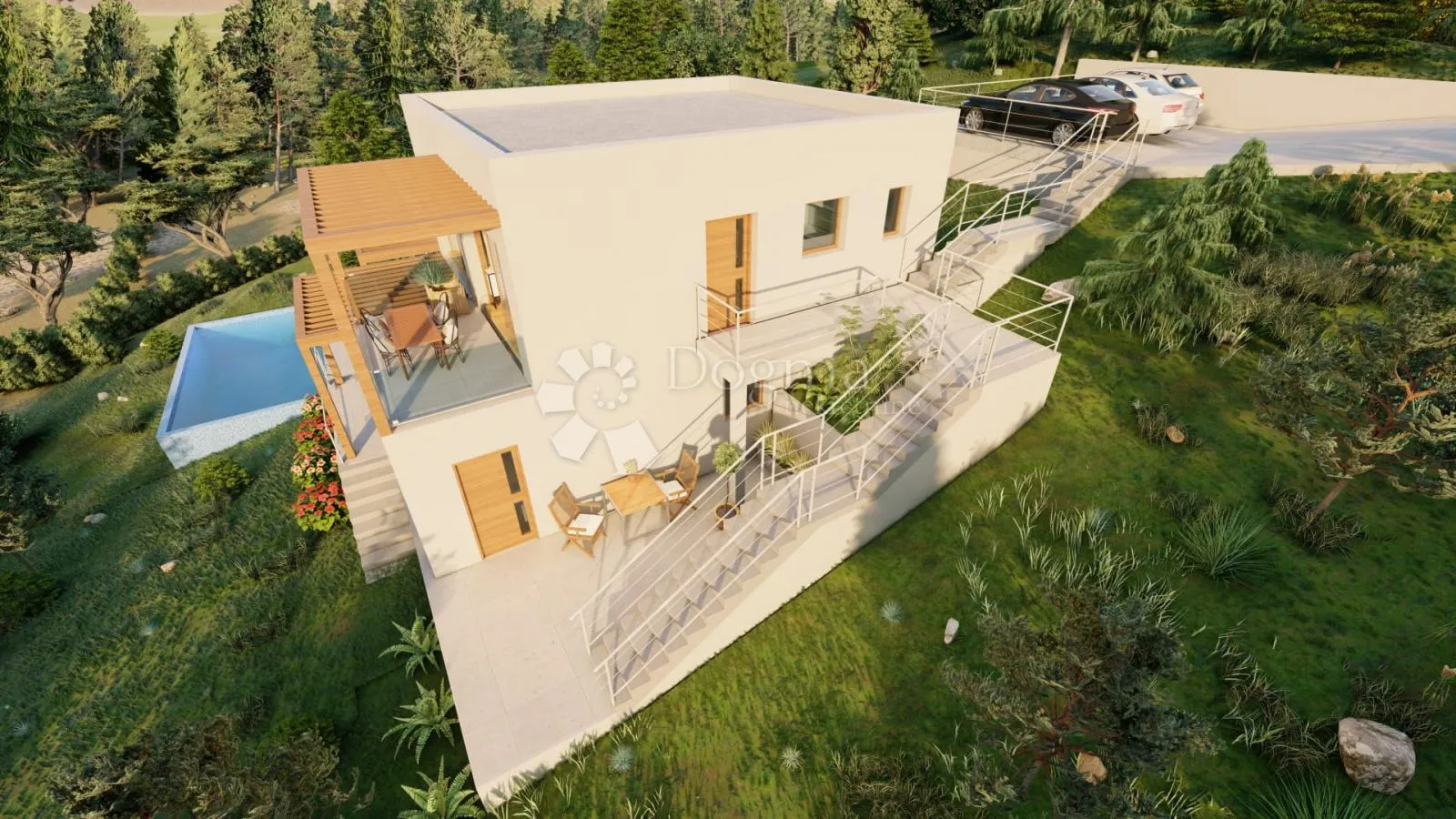 eskluzivna prilika - građevinsko zemljište s projektom za vilu – otok hvar - slika 12