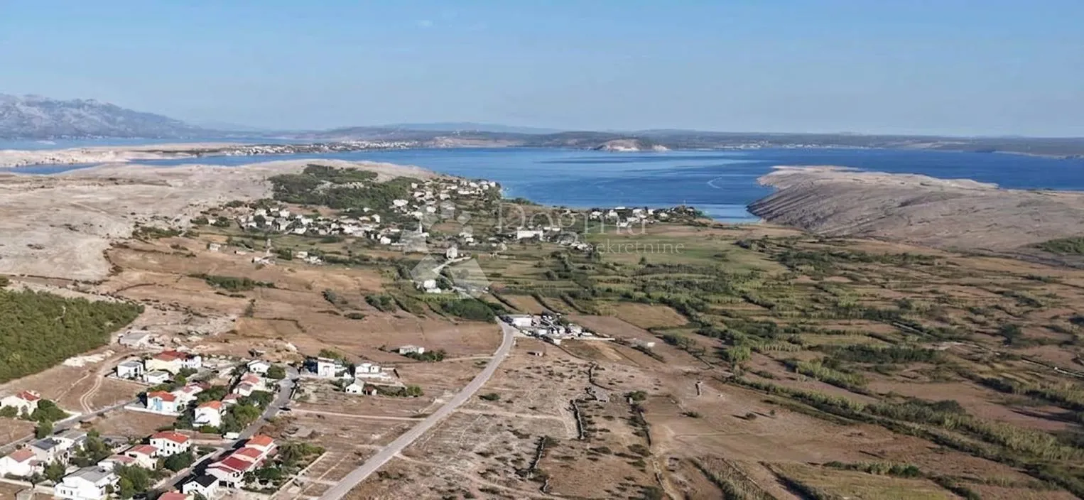 pag - vlašići - građevinsko zemljište 1000 m2 - slika 2
