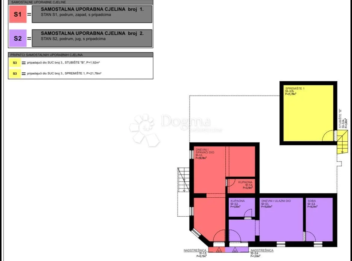 apartman mandre, 30m od mora - slika 2