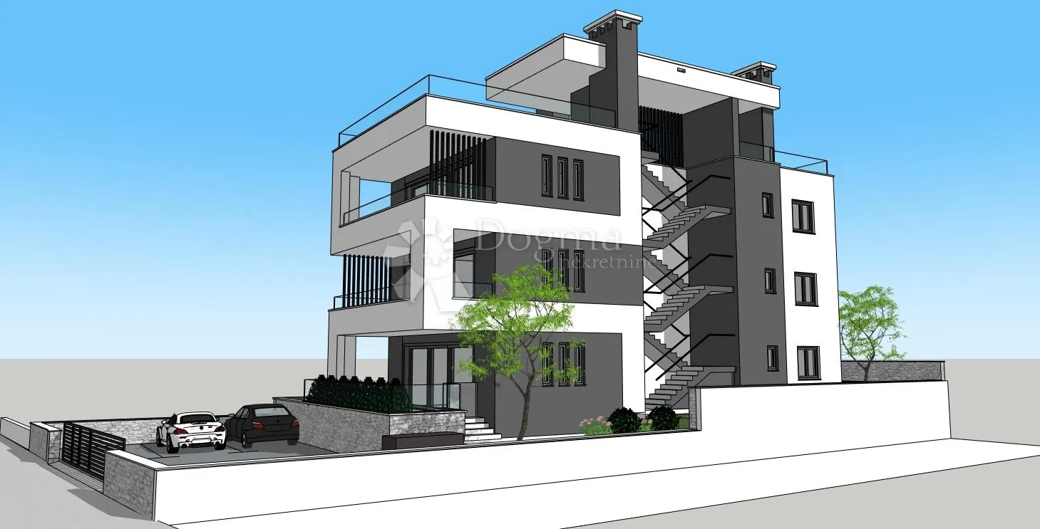 vodice/srima-trosobni stan 5m od mora i plaže - slika 10