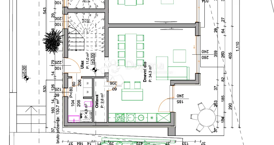 moderna dvojna villa s bazenom - slika 9