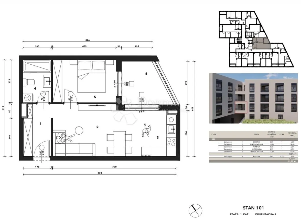 s101 - črnomerec -mandalićina - nova rezidencija od 30 do 107 m2 - slika 5