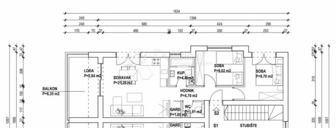 veličanstveni stan s pogledom na more, uskoro dovršena novogradnja! - slika 7