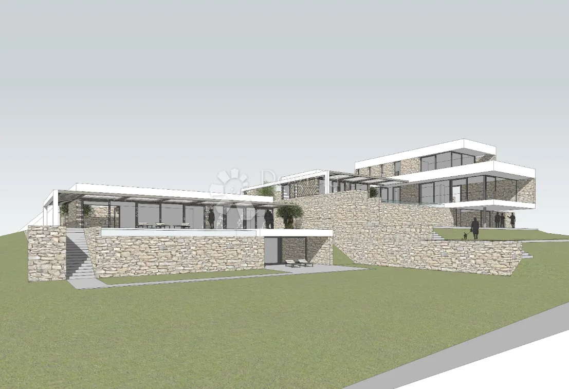 ekskluzivno građevinsko zemljište s projektom i panoramskim pogledom – rogoznica - slika 10