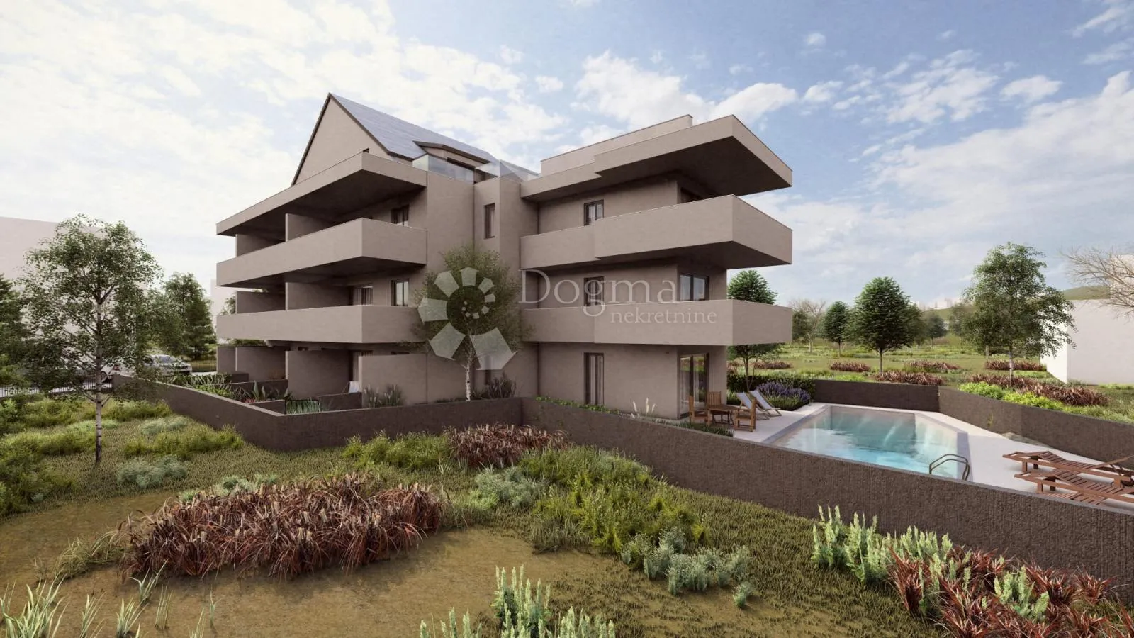 rogoznica- penthouse s privatnim bazenom na terasi - slika 3
