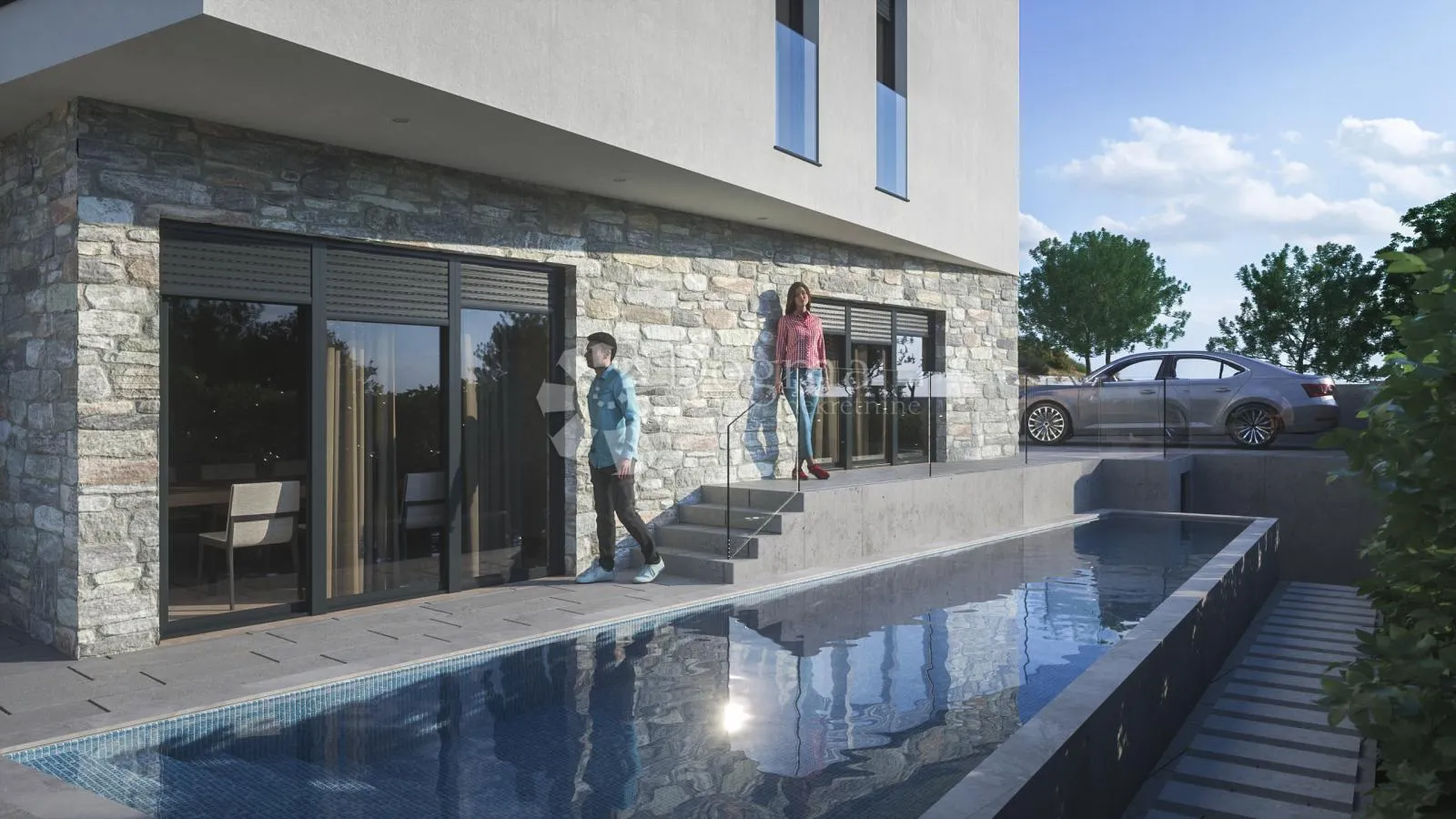 primošten- predivna novoizgrađena villa - slika 6