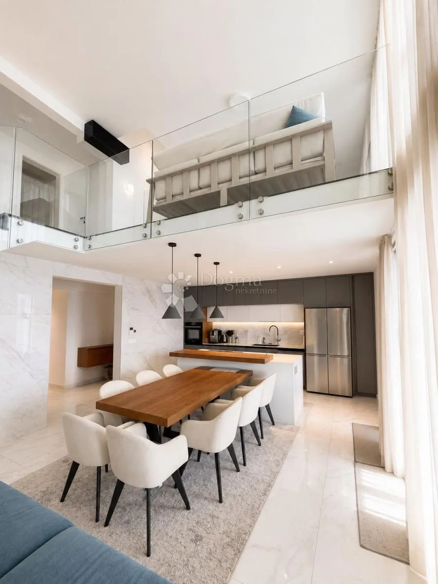 bibinje - prestižni penthouse - 1.red do mora, 179,10 m2 - slika 21