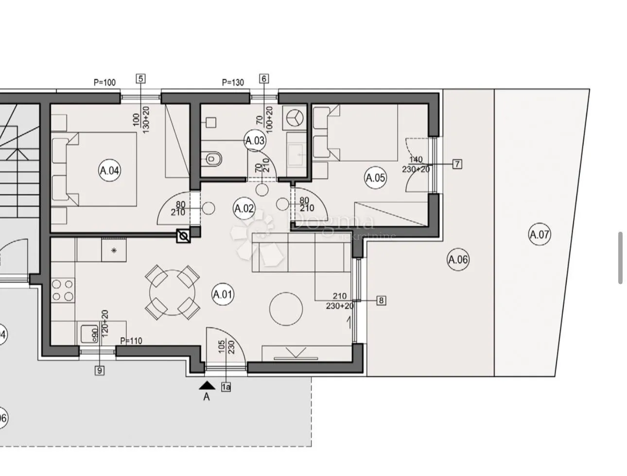 novogradnja pula - s1 (prizemlje) - slika 6