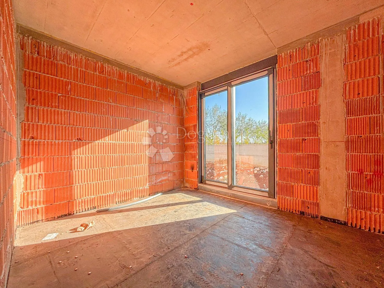 kanfanar, luksuzna villa u roh-bau fazi s pogledom na more - slika 8