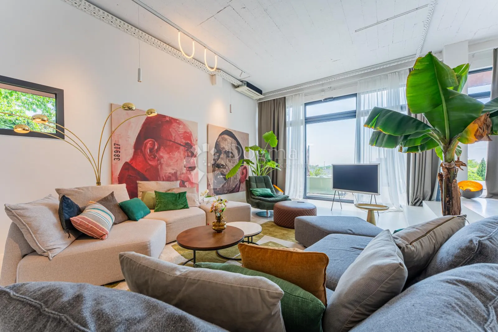 šestine – moderna vila 400 m² bazen zelenilo najam - slika 33