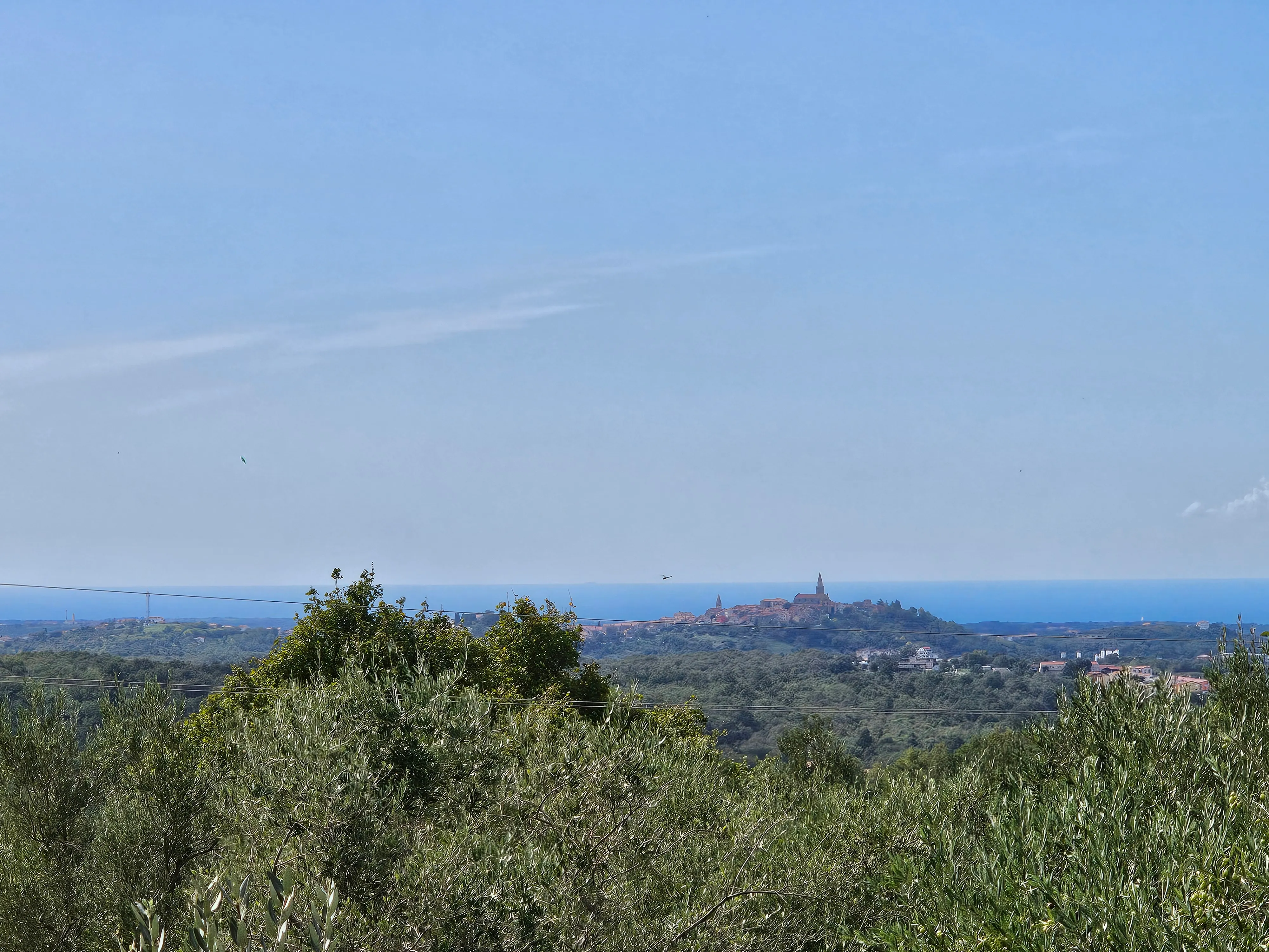 istarska vila s panoramskim otvorenim pogledom prema moru - slika 26