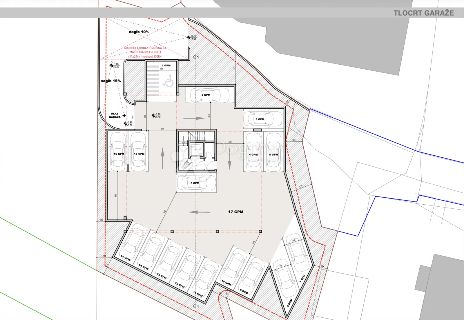 s12 – trosoban stan od 99,41 m² s balkonom od 11,48 m² na drugom katu i panoramskim pogledom - slika 7