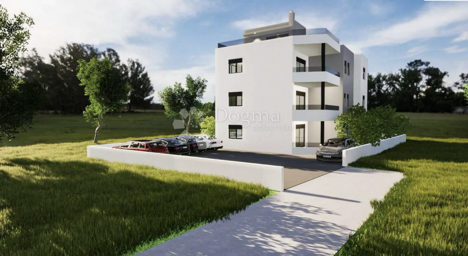 vodice - novogradnja trosobni stan s3 sa krovnom terasom - slika 3