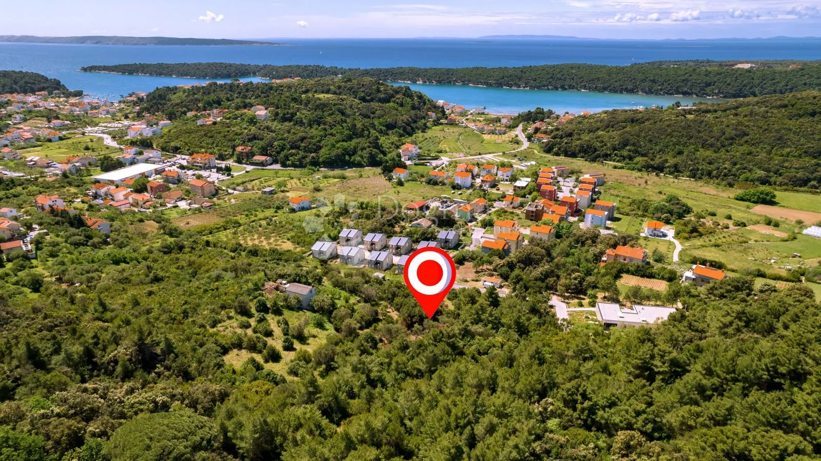 Samo kod nas! Atraktivno građevinsko zemljište 3150m2 u Palitu na Rabu - Palit, Rab