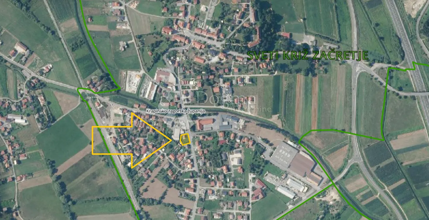 građevinsko zemljište sa objektom u centru sv. križa začretja! - slika 9
