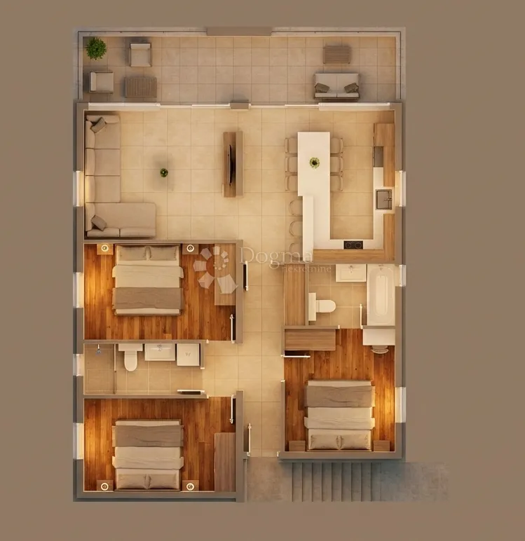 n3 s5 ekskluzivni vrhunski apartman 100 metara od plaže pelješac - slika 18