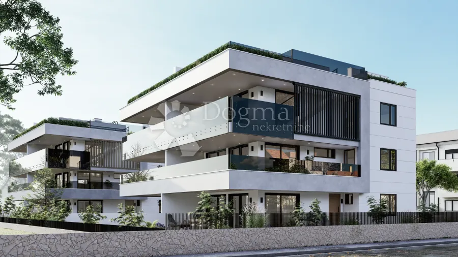 Krk - Luksuzan Apartman U Prizemlju Vile - Novogradnja