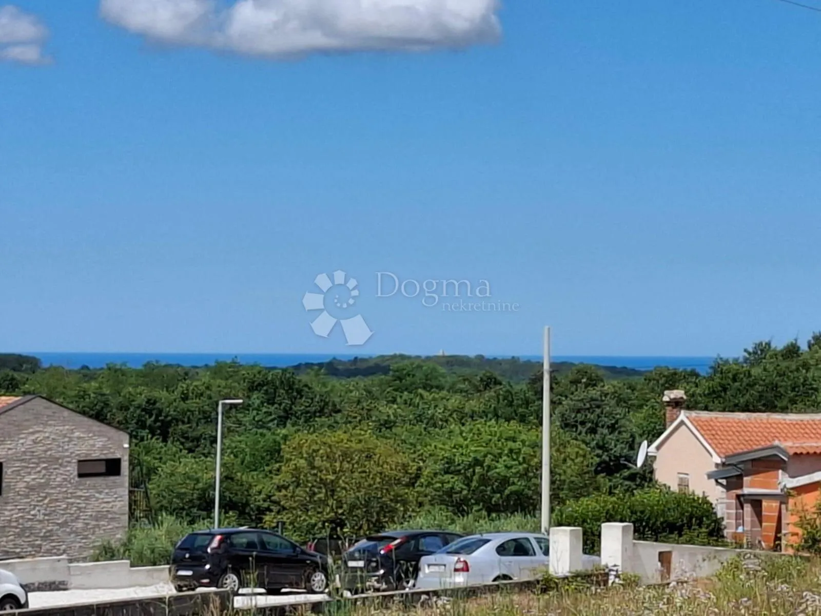 tinjan - građevinsko zemljište 1200m2 pogled more - slika 4