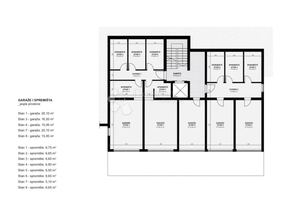 diklovac | penthouse s krovnom terasom, pogled na more - slika 47