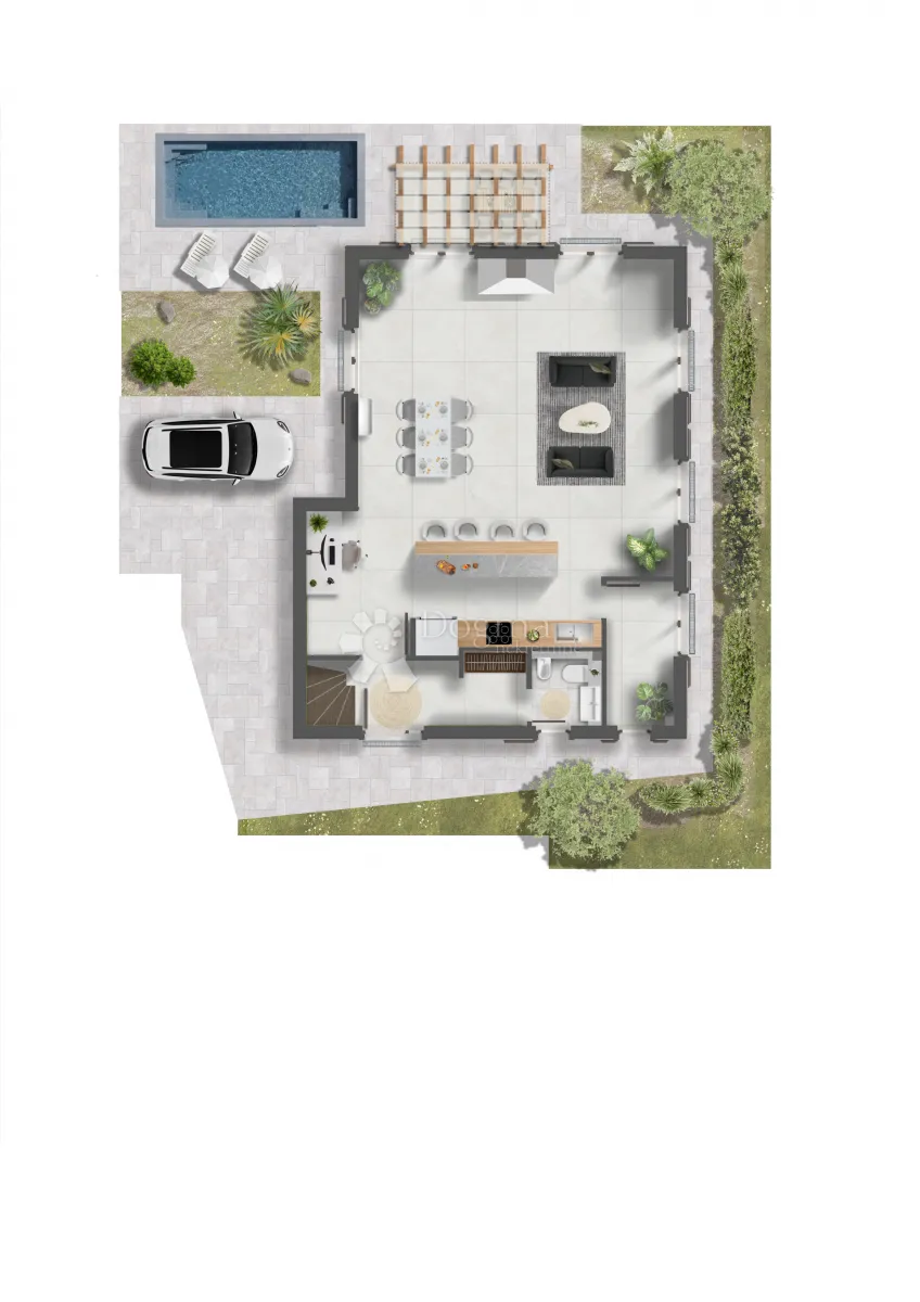 moderna vila s bazenom - slika 24
