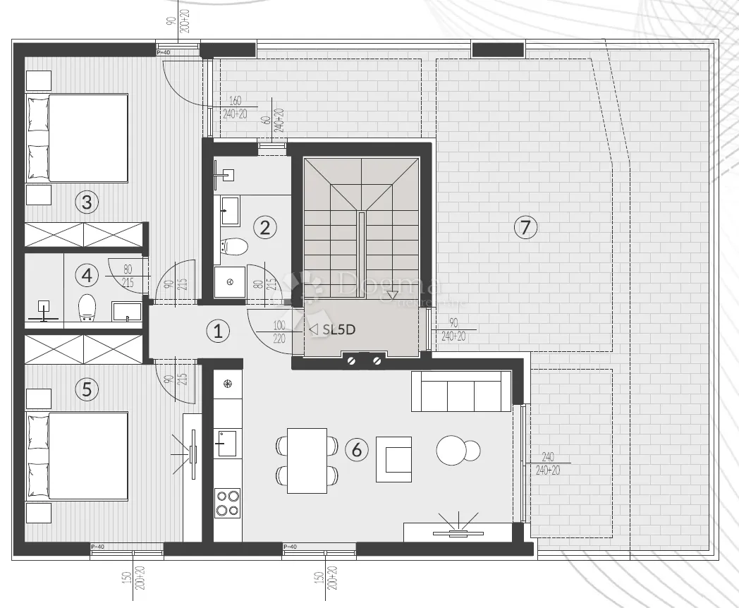 penthouse na top lokaciji - novogradnja - slika 2