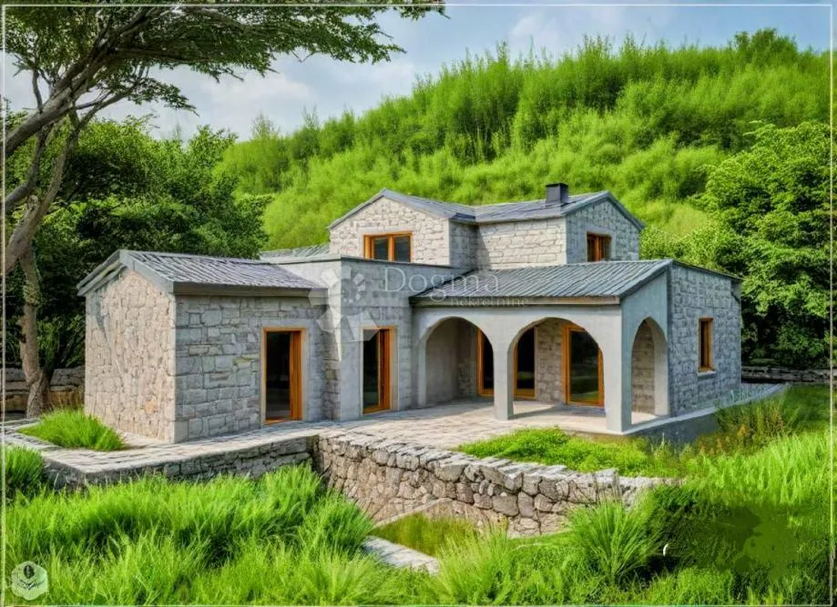 vrsi - projekt vile sa bazenom i građevinskom dozvolom 600 m 2 - slika 5