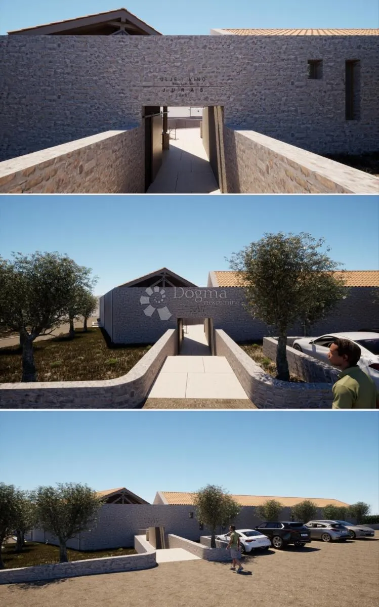 Dvije moderne kuće (OPG, 30000 m2) - Rogoznica