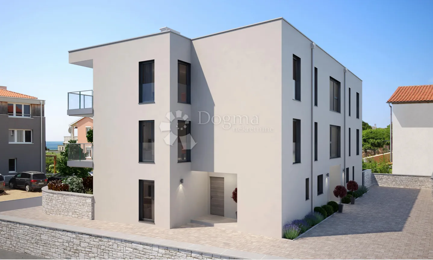 okolica umaga, moderni prizemni apartman s 115 m² privatne okućnice - slika 7